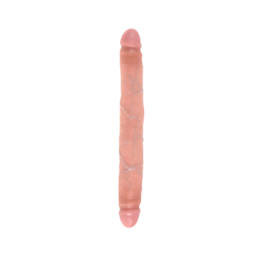 King Cock - Dunne dubbele dildo - 31 cm